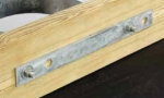 Tie Down Dock Part: E. Inside Corner / Pipe Holder
